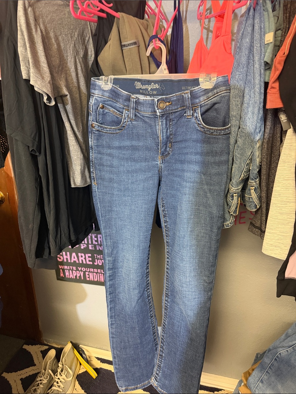 Wrangler Willow Women’s Blue Boot-Cut Jeans